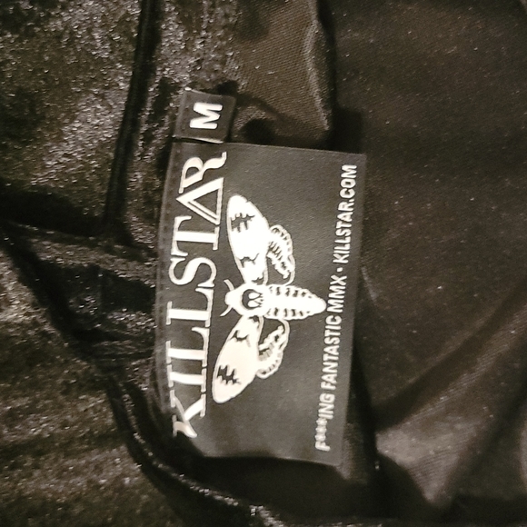 Killstar Velvet Pentagram Dress M - Picture 3 of 3